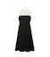 【VIS DRESS】チュールフラワードッキングワンピース