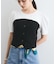 【新色追加】【美easy】釦ビスチェTシャツドッキングプルオーバー【接触冷感/洗える】