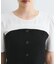 【新色追加】【美easy】釦ビスチェTシャツドッキングプルオーバー【接触冷感/洗える】