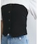 【新色追加】【美easy】釦ビスチェTシャツドッキングプルオーバー【接触冷感/洗える】