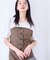 【新色追加】【美easy】釦ビスチェTシャツドッキングプルオーバー【接触冷感/洗える】