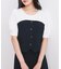 【新色追加】【美easy】釦ビスチェTシャツドッキングプルオーバー【接触冷感/洗える】