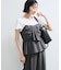 【新色追加】【美easy】ねじりリボンTシャツドッキングプルオーバー【接触冷感/洗える】