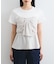 【新色追加】【美easy】ねじりリボンTシャツドッキングプルオーバー【接触冷感/洗える】