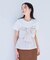 【新色追加】【美easy】ねじりリボンTシャツドッキングプルオーバー【接触冷感/洗える】