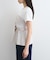 【新色追加】【美easy】ねじりリボンTシャツドッキングプルオーバー【接触冷感/洗える】