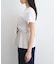 【新色追加】【美easy】ねじりリボンTシャツドッキングプルオーバー【接触冷感/洗える】