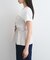 【新色追加】【美easy】ねじりリボンTシャツドッキングプルオーバー【接触冷感/洗える】