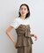 【新色追加】【美easy】ねじりリボンTシャツドッキングプルオーバー【接触冷感/洗える】