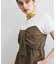 【新色追加】【美easy】ねじりリボンTシャツドッキングプルオーバー【接触冷感/洗える】