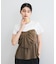 【新色追加】【美easy】ねじりリボンTシャツドッキングプルオーバー【接触冷感/洗える】