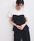 【新色追加】【美easy】ねじりリボンTシャツドッキングプルオーバー【接触冷感/洗える】