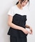 【新色追加】【美easy】ねじりリボンTシャツドッキングプルオーバー【接触冷感/洗える】