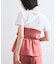 【新色追加】【美easy】ねじりリボンTシャツドッキングプルオーバー【接触冷感/洗える】