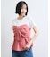 【新色追加】【美easy】ねじりリボンTシャツドッキングプルオーバー【接触冷感/洗える】
