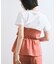 【新色追加】【美easy】ねじりリボンTシャツドッキングプルオーバー【接触冷感/洗える】
