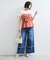 【新色追加】【美easy】ねじりリボンTシャツドッキングプルオーバー【接触冷感/洗える】