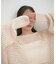 モヘアライクメッシュスパンコールニットプルオーバー