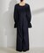 【VIS DRESS】ピンストライプレースオールインワン【洗える】