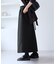 【WEB限定】フロントボタンフレアスカート