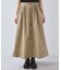 【WEB限定】フロントボタンフレアスカート
