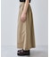 【WEB限定】フロントボタンフレアスカート