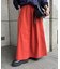 【WEB限定】フロントボタンフレアスカート