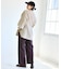 【WEB/一部店舗限定】ウエストタックオーバーサイズシャツ