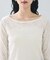 シアーベロアロングスリーブTシャツ
