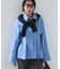 【POLOBCS】VIS別注ウエストタックフレアシャツ
