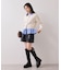 シャツレイヤード風メタルボタンカーディガン