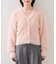 ラビットライクVネックカーディガン/イージーケア・WEB限定カラー