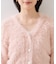 ラビットライクVネックカーディガン/イージーケア・WEB限定カラー