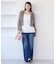 ラビットライクVネックカーディガン/イージーケア・WEB限定カラー