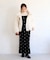 刺繍アソートベロアキャミワンピース/2WAY