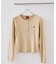 【POLO BCS】VIS別注ヘンリーネックミニケーブルニットトップス