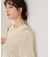 ねじりショートトップス付きロングニットワンピース/イージーケア