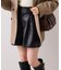 レザーショートパンツ