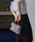 ひねり金具ワンハンドルミニショルダーバッグ/2WAY、WEB限定カラーあり
