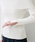 【WEB限定】オフショルダー風リブニットプルオーバー/イージーケア・UVケア