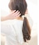 パールリボンヘアゴム