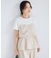【WEB限定】美easyリネンライクシャーリングビスチェドッキングトップス/イージーケア・接触冷感