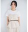 【WEB限定】美easyリネンライクシャーリングビスチェドッキングトップス/イージーケア・接触冷感