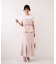 【WEB限定】美easyリネンライクシャーリングビスチェドッキングトップス/イージーケア・接触冷感