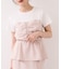 【WEB限定】美easyリネンライクシャーリングビスチェドッキングトップス/イージーケア・接触冷感