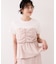 【WEB限定】美easyリネンライクシャーリングビスチェドッキングトップス/イージーケア・接触冷感