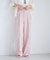 【WEB限定】美easyリネンライクベルテッドストレートパンツ/イージーケア・接触冷感