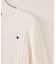 【POLO BCS】VIS別注ミニケーブルノーカラーカーディガン