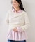 【POLO BCS】VIS別注ベルト付きウエストタックシャツブラウス