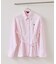 【POLO BCS】VIS別注ベルト付きウエストタックシャツブラウス